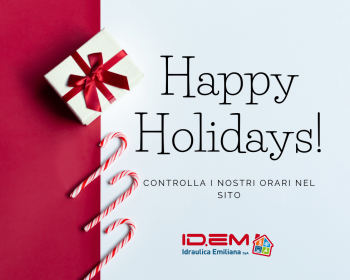 Festività Natalizie 2025 Idraulica Emiliana